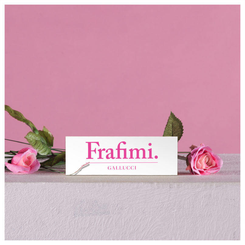 »White / Berry Pink« Sticker x Studio Shot