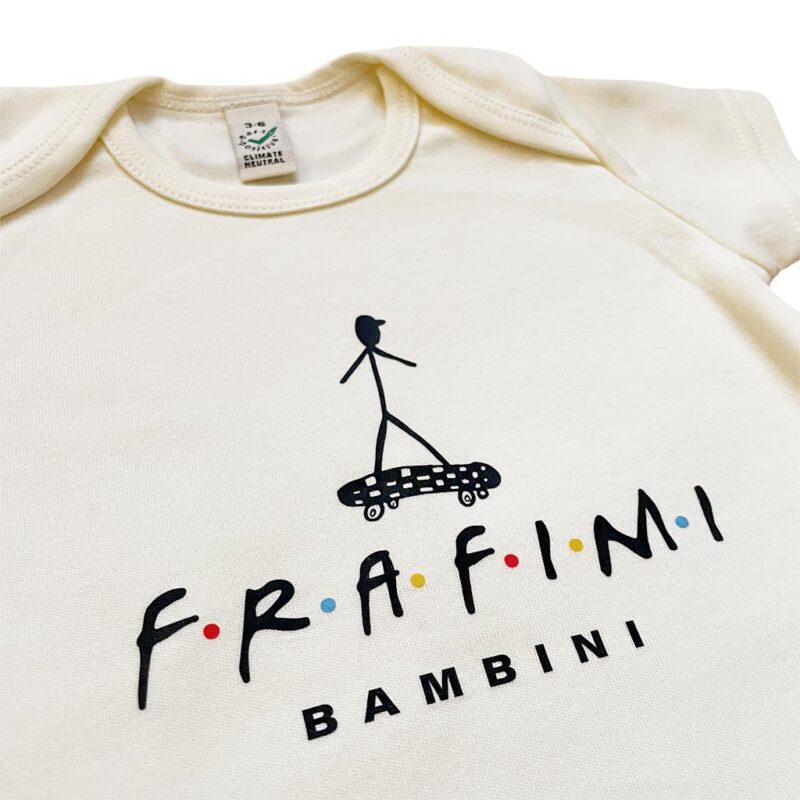 Frafimi Bambini Onesie – Creme (Detail)